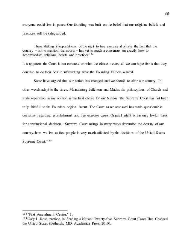 center headlines thesis